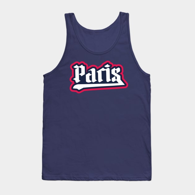 Paris Tank Top by lounesartdessin